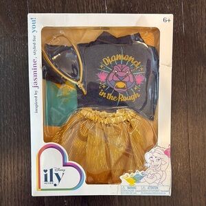 Disney Jasmine Inspired Doll Outfit